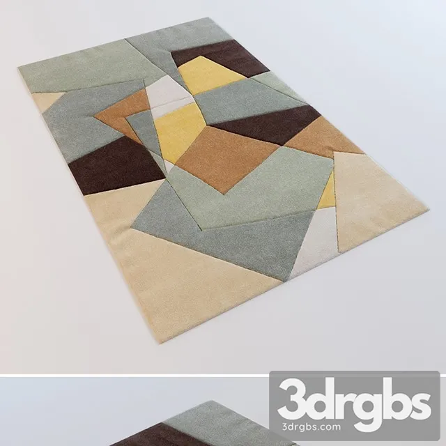 Colourful Carpet 3D Model Download