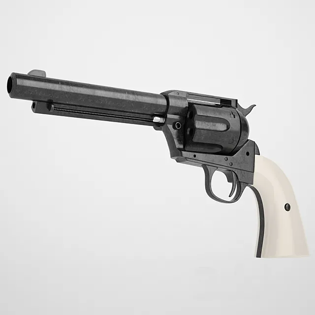Colt Peacemaker SAA CO2 3DModel Colt Peacemaker SAA CO2 3DModel