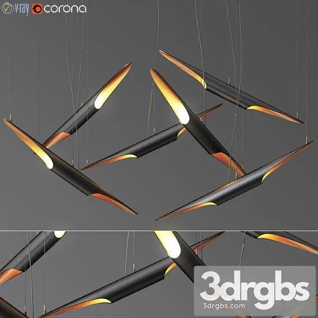 Coltrane suspension light delightfull 3D Model Download Coltrane suspension light delightfull 3D Model Download