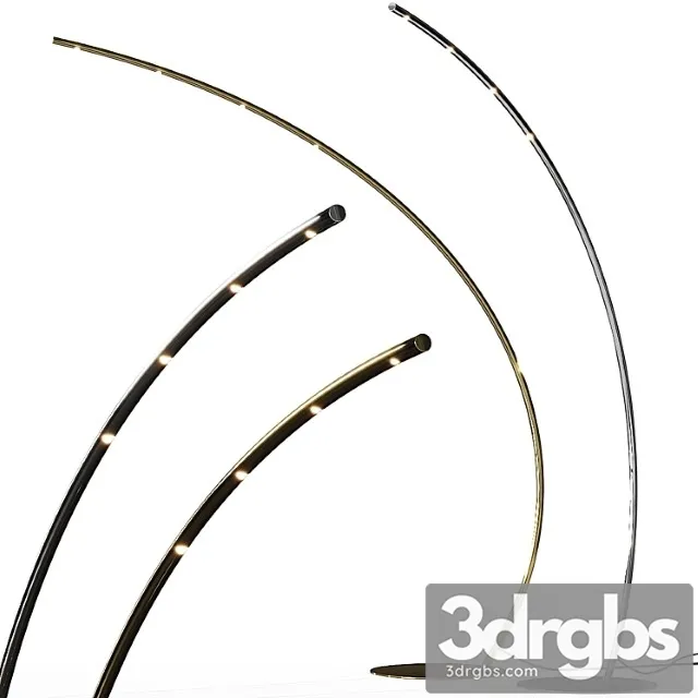 Columbus Arch Arnsberg Floor Lamp 3D Model Download