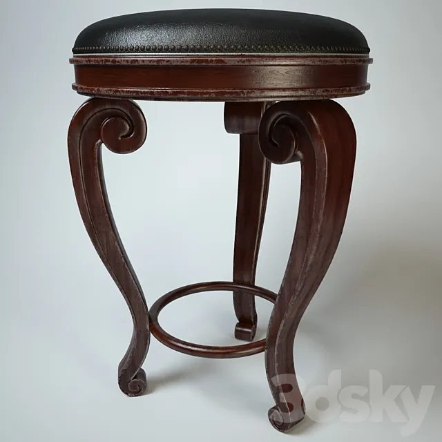 Columbus Bar Stool 3D Model