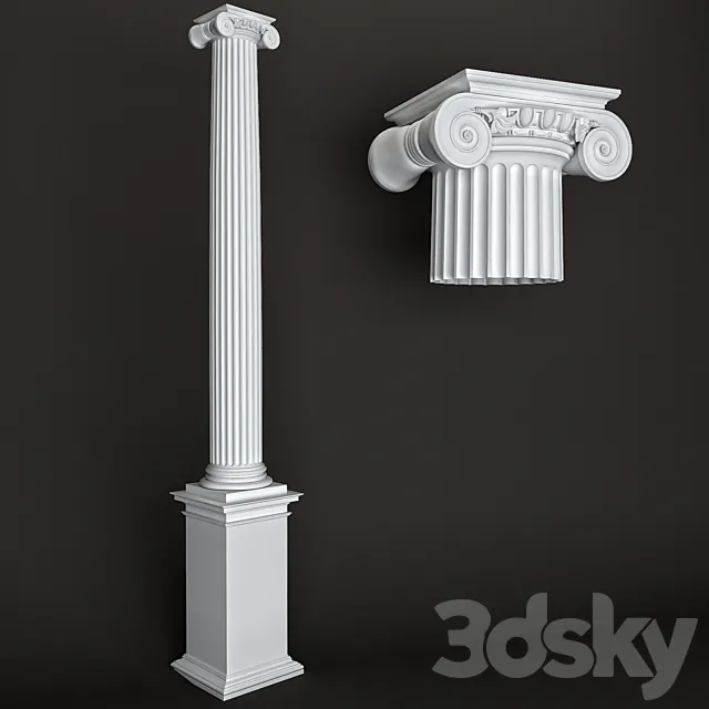 Column 3D Model