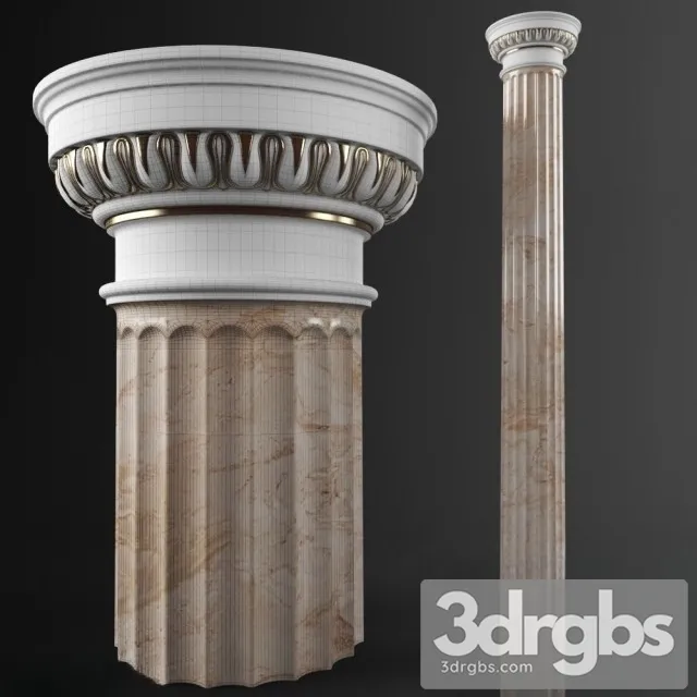 Column 3D Model Download Column 3D Model Download