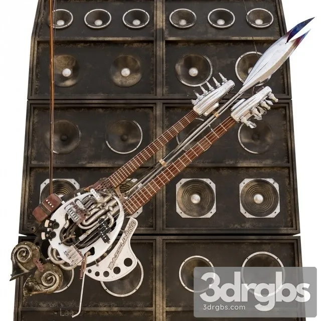 Comas Guitar 3D Model Download