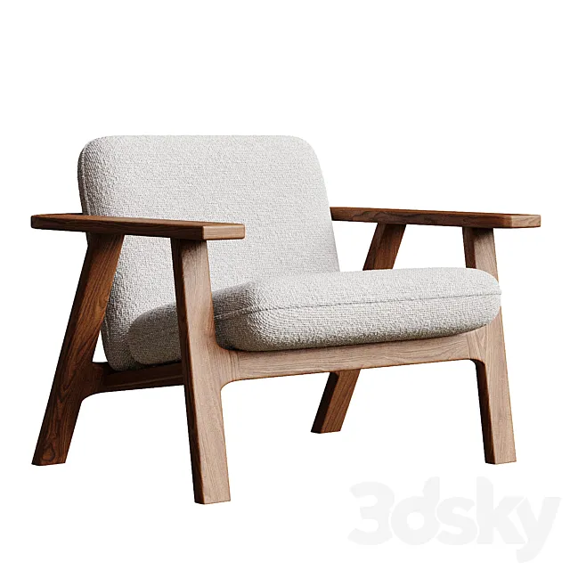 COMB LOUNGE CHAIR 3DModel COMB LOUNGE CHAIR 3DModel