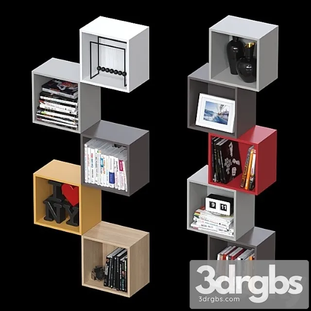 Combination wall cabinets ikea eket 5. 2 3D Model Download Combination wall cabinets ikea eket 5. 2 3D Model Download