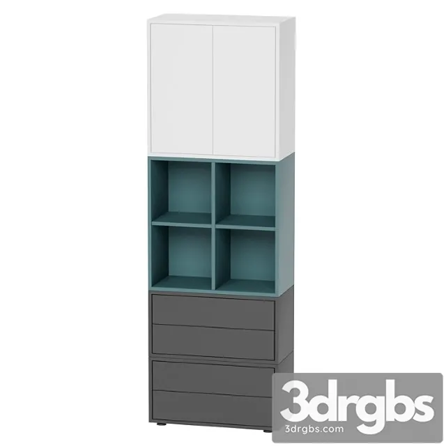 Combined cabinet with legs 70x35x212 cm eket Combined cabinet with legs 70x35x212 cm eket