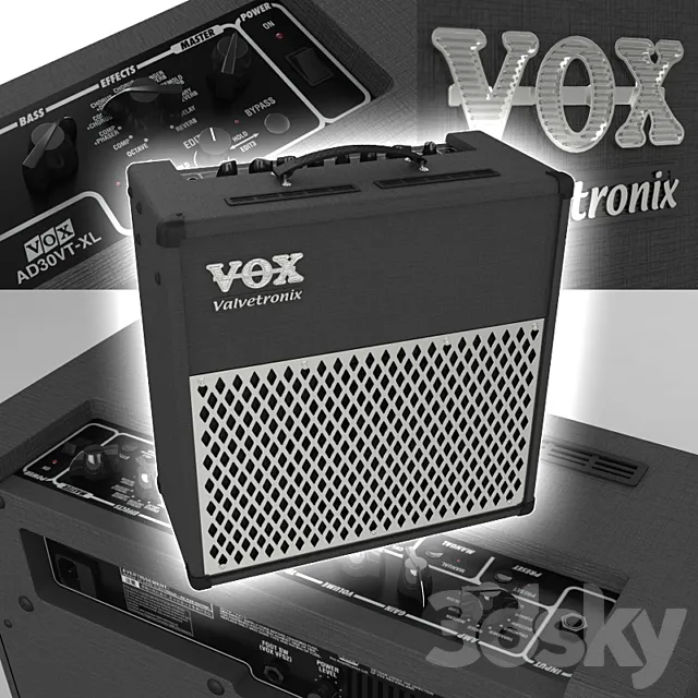 Combo Vox AD30VT-XL 3DModel