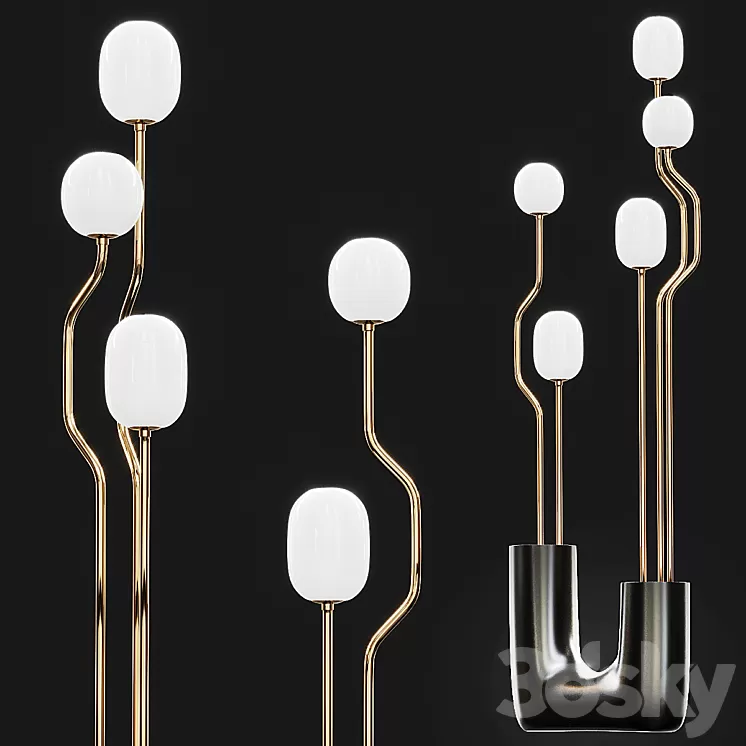 COMET Floor Light 3D Model