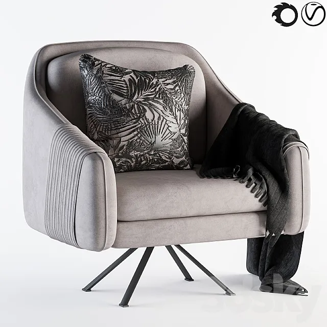 Comfort armchair 3DModel