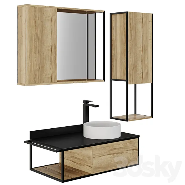 Comforty Lisbon 95 3D Model Comforty Lisbon 95 3D Model