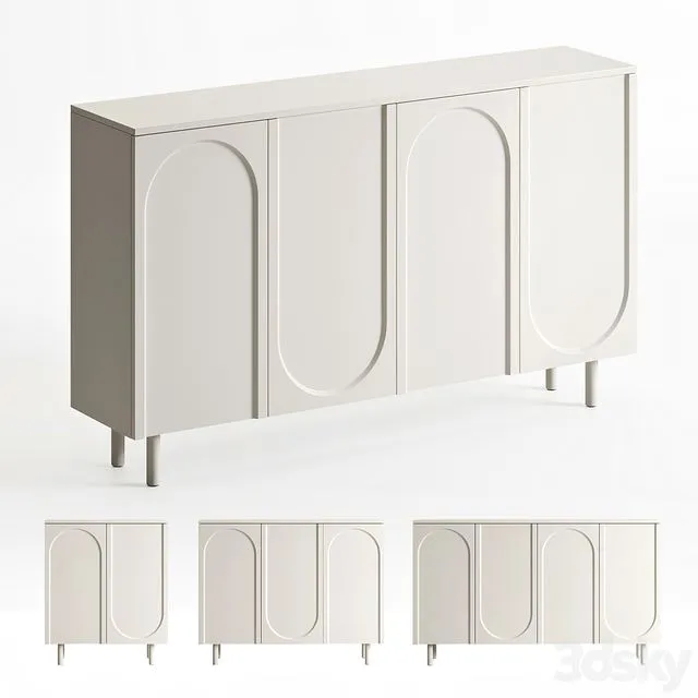 Commode Chuansen 3D Model Commode Chuansen 3D Model