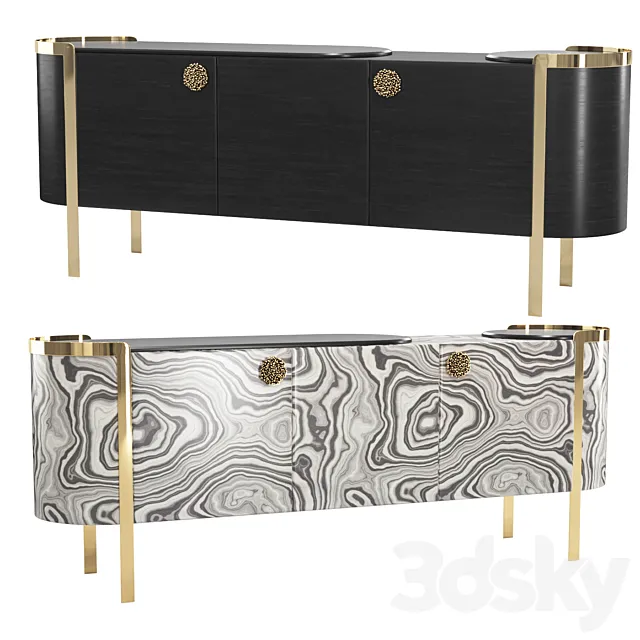 Commode DORIS Opera Contemporary 3DModel Commode DORIS Opera Contemporary 3DModel