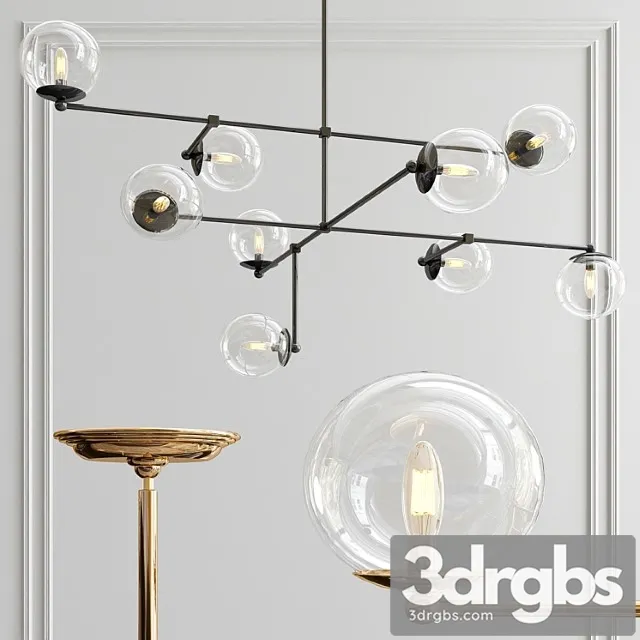 Communique 9 Light Oiled Bronze Chandelier 3D Model Download Communique 9 Light Oiled Bronze Chandelier 3D Model Download