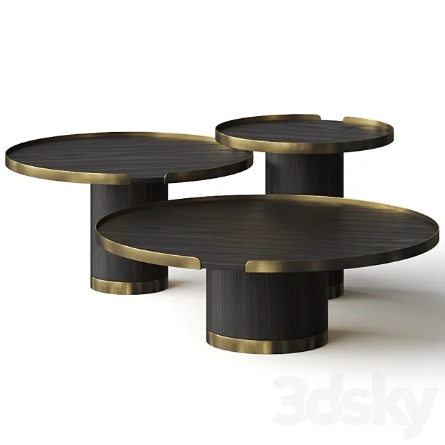 Como Furniture Victoria Coffee Tables 3DModel Como Furniture Victoria Coffee Tables 3DModel