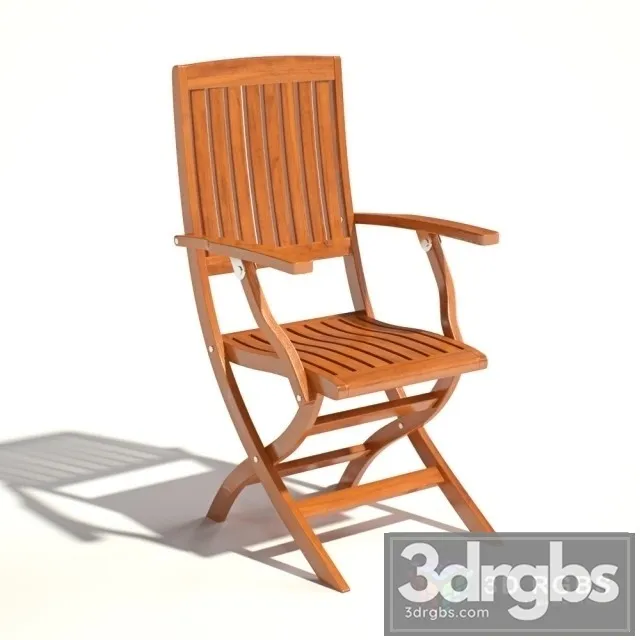 Como Teak Chair 3D Model Download Como Teak Chair 3D Model Download