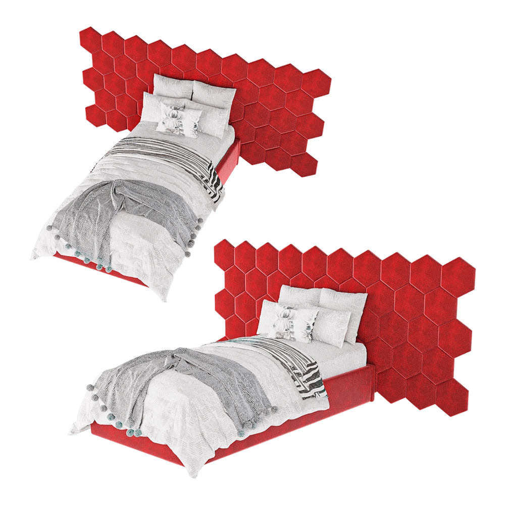Comodo – Bed Colmena 3D Model