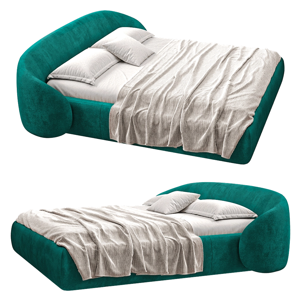 Comodo – Bed Festoneado 3D Model