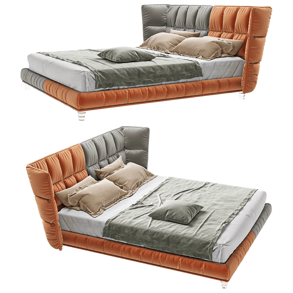 Comodo – Bed Sol y la luna 3D Model