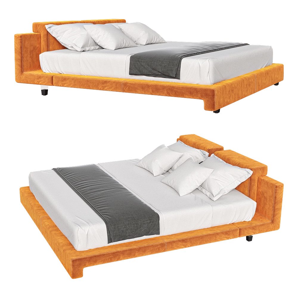Comodo – Bed Tetrice 3D Model