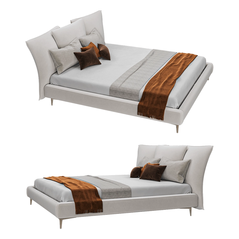 Comodo – Bed Trio 3D Model