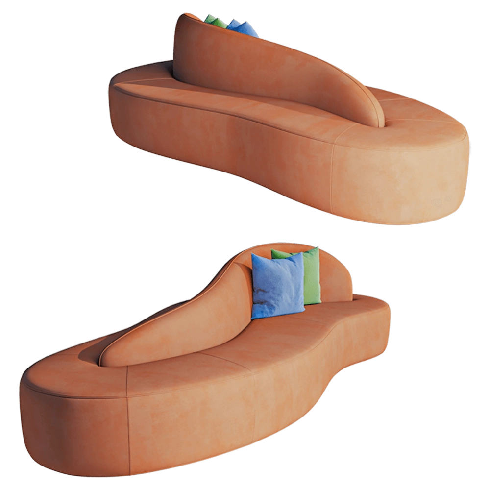 Comodo – Two-sided sofa Duet 3D Model Comodo – Two-sided sofa Duet 3D Model