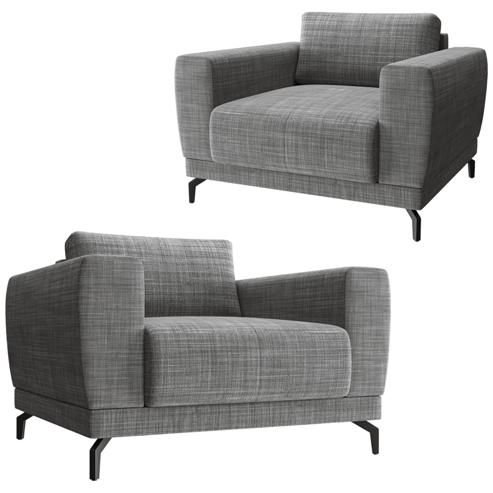 Complet Furniture – Armchair Ludo fotel 3D Model Complet Furniture – Armchair Ludo fotel 3D Model