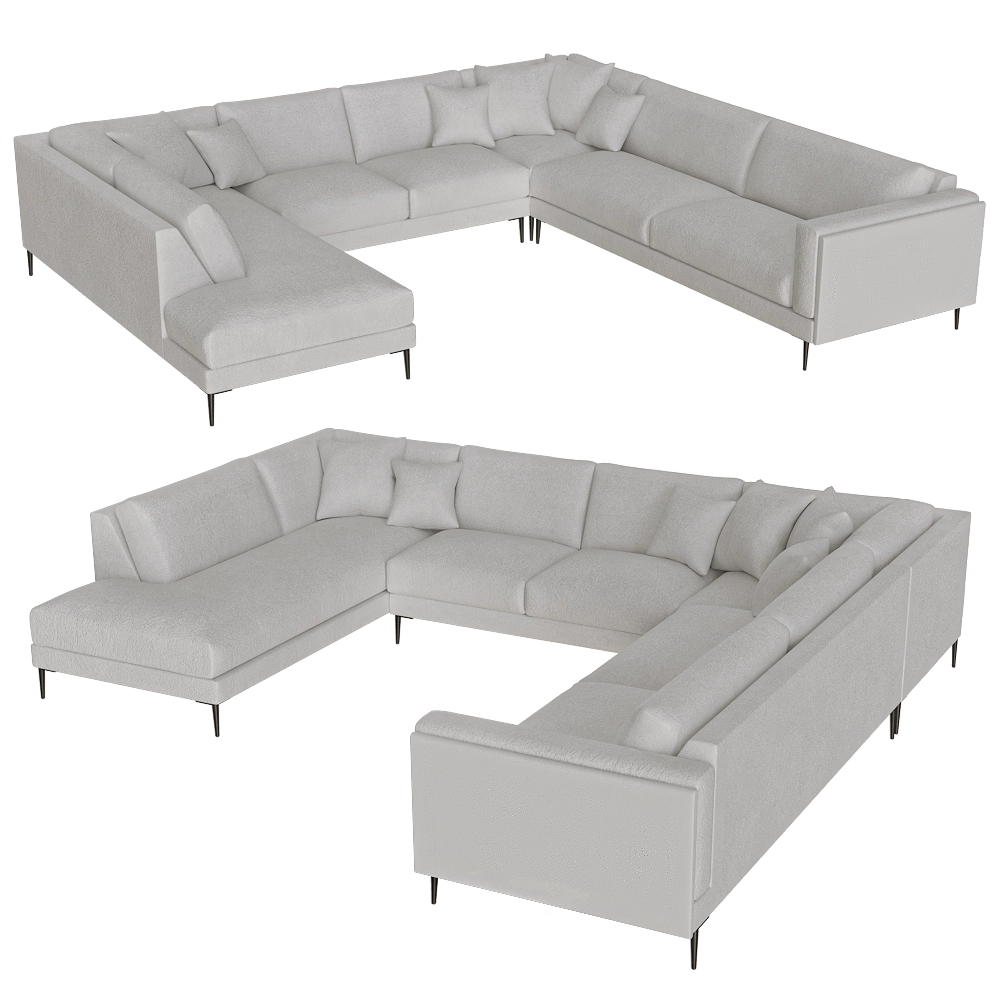 Complet Furniture – Sofa Llarvik Naroznik 3D Model