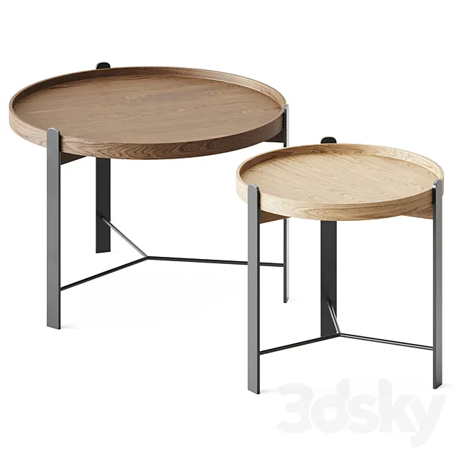 Compose coffee table by Warm Nordic 3D Model