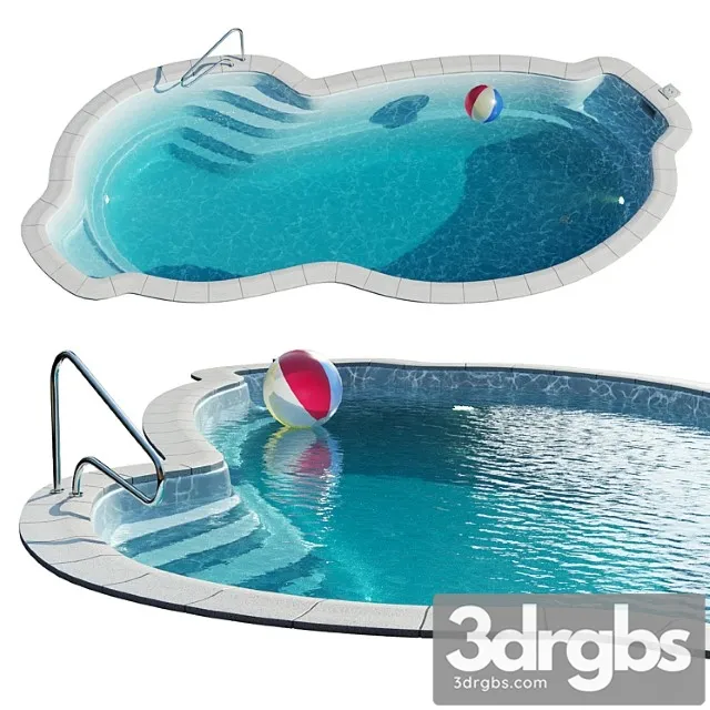 Composite Manhattan Pool 3D Model Download