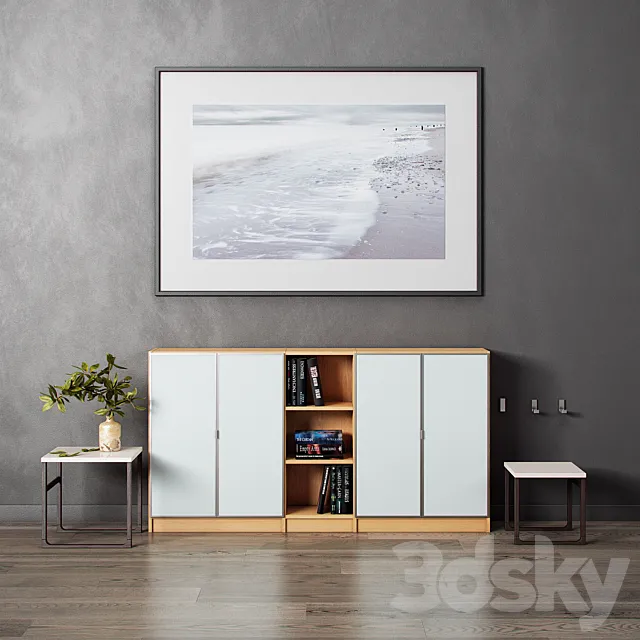 Composition Ikea 3D Model Composition Ikea 3D Model