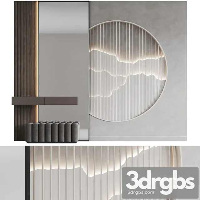 Composition in the entrance hall mountains Composition in the entrance hall mountains