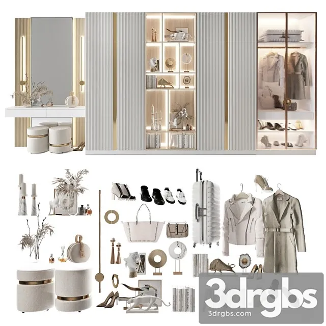 Composition in the hallway 105 2 3D Model Download Composition in the hallway 105 2 3D Model Download