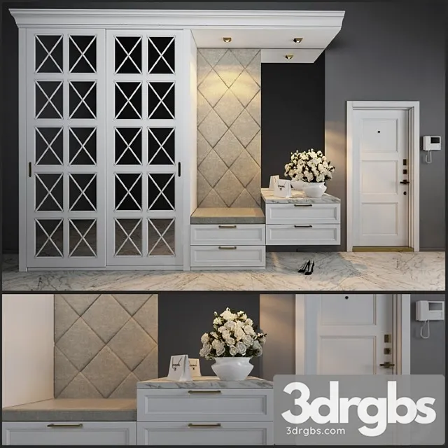 Composition in the hallway 23 2 3D Model Download Composition in the hallway 23 2 3D Model Download