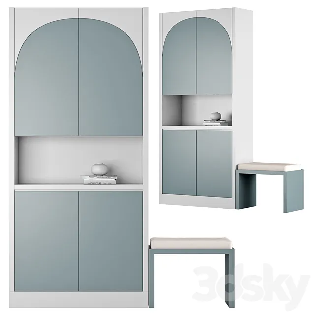 Composition in the hallway 23 | Hallway 3D Model Composition in the hallway 23 | Hallway 3D Model