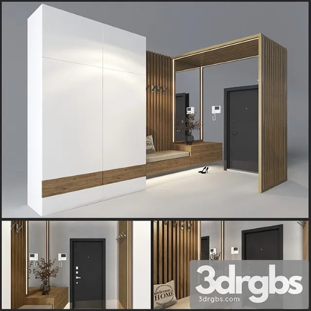 Composition in the hallway 25 2 3D Model Download Composition in the hallway 25 2 3D Model Download