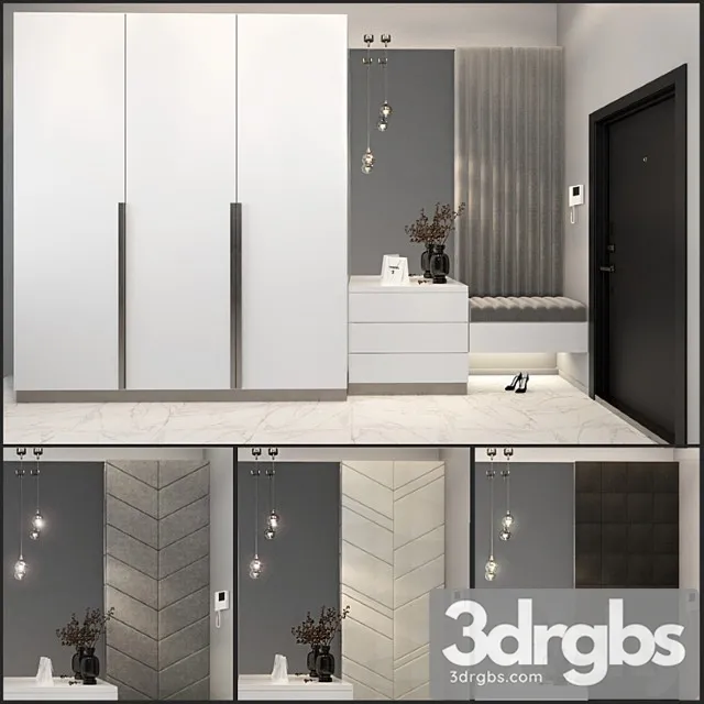 Composition in the hallway 26 2 3D Model Download Composition in the hallway 26 2 3D Model Download