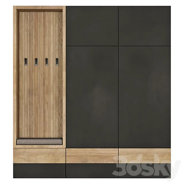 Composition in the hallway 27 | Hallway 3D Model Composition in the hallway 27 | Hallway 3D Model