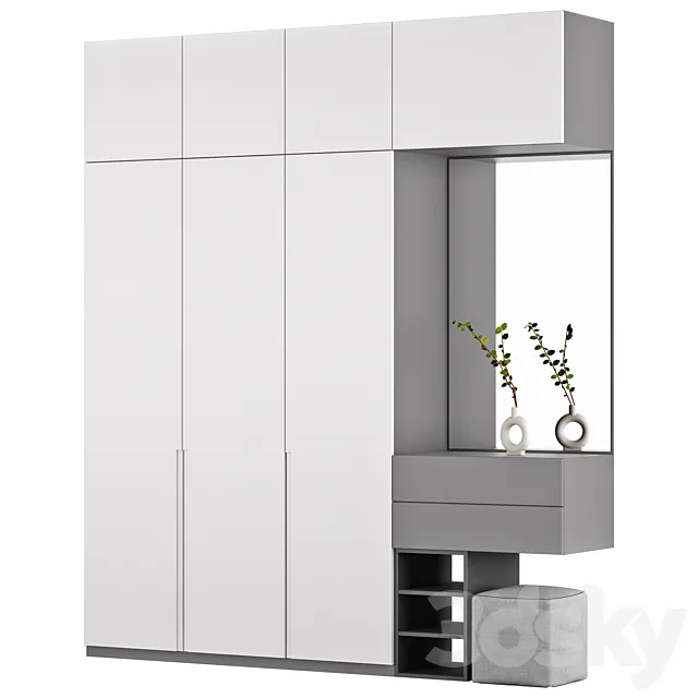 Composition in the hallway 32 | Hallway 3D Model Composition in the hallway 32 | Hallway 3D Model