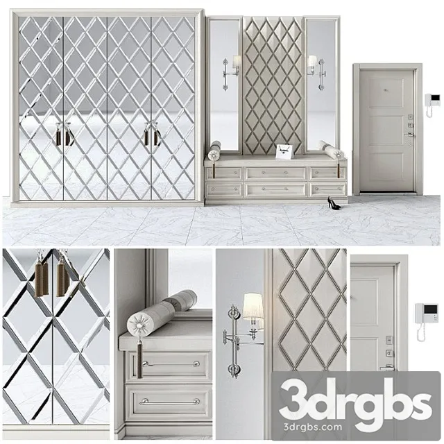 Composition in the hallway 44 2 3D Model Download Composition in the hallway 44 2 3D Model Download