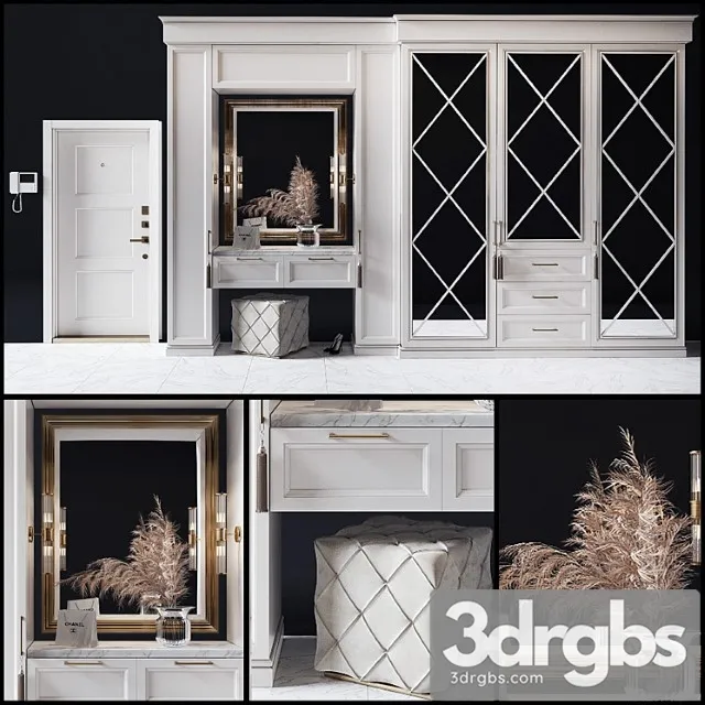 Composition in the hallway 53 2 3D Model Download Composition in the hallway 53 2 3D Model Download