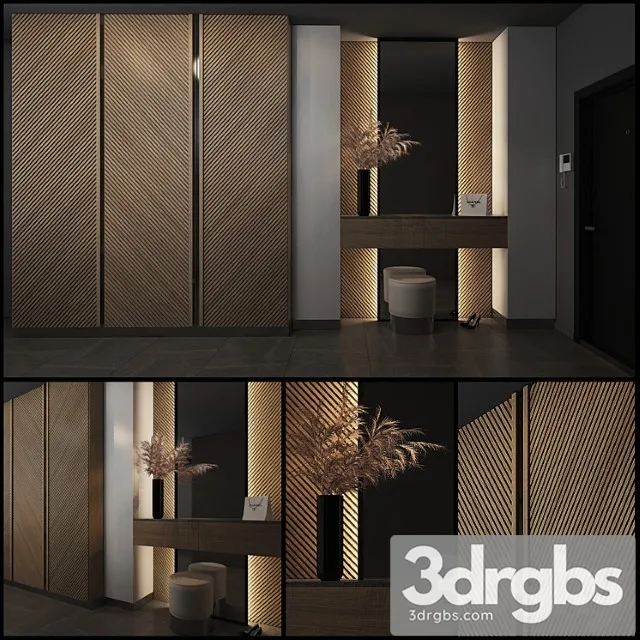 Composition in the hallway 54 2 3D Model Download Composition in the hallway 54 2 3D Model Download