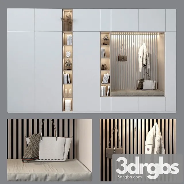 Composition in the hallway 80 2 3D Model Download Composition in the hallway 80 2 3D Model Download