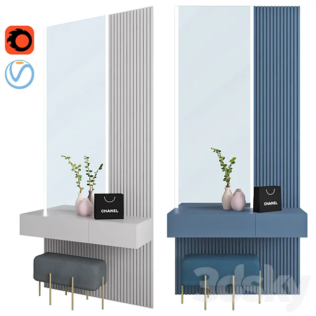 Composition in the hallway 85 | hallway 3D Model Composition in the hallway 85 | hallway 3D Model