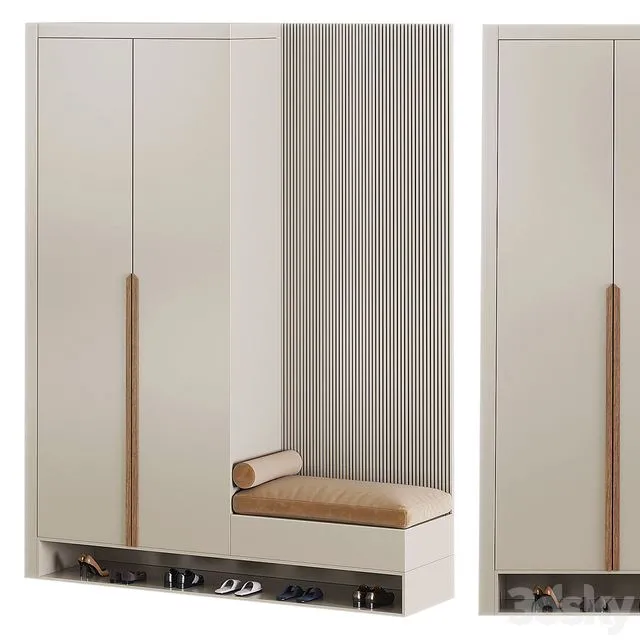 Composition in the hallway No. 1 3D Model Composition in the hallway No. 1 3D Model