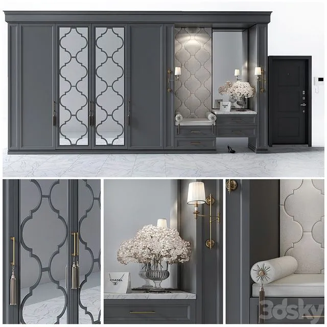 Composition in the hallway46 3D Model Composition in the hallway46 3D Model