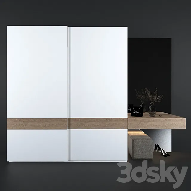 Composition in the hallway_10 3D Model Composition in the hallway_10 3D Model