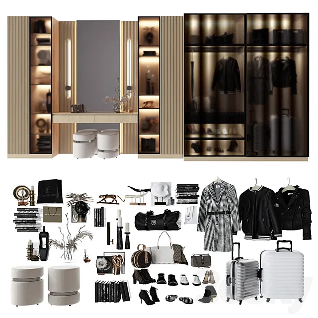 Composition in the hallway_104 3DModel