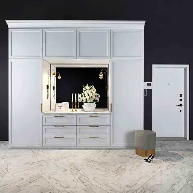 Composition in the hallway_17 3DModel Composition in the hallway_17 3DModel