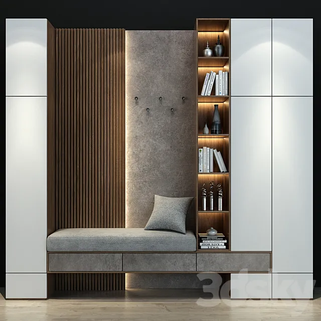 Composition in the hallway_198 3D Model Composition in the hallway_198 3D Model